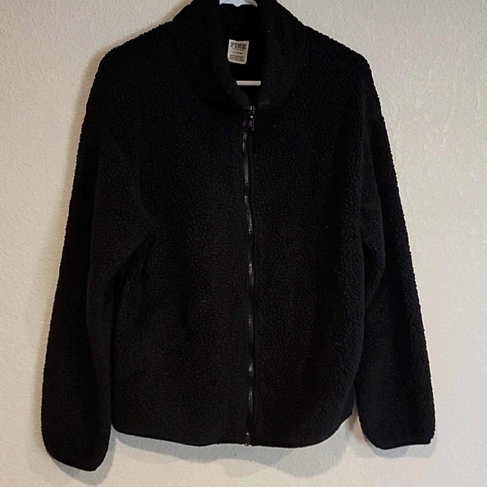 SOLD PINK Sherpa Sweater